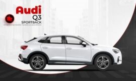 Scopri la Nuova Audi Q3 Sportback con il noleggio a lungo termine di MBR Automotive: SUV coupé di lusso con motori ibridi, benzina o plug-in. Prenota ora!